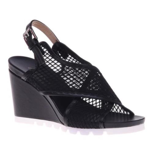 Baldinini Sandal in black nesh Black, Dam