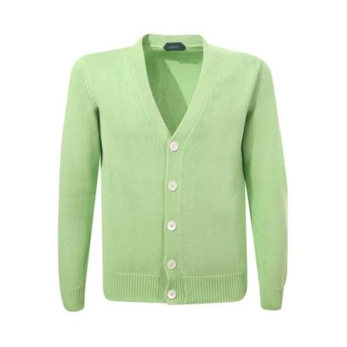 Zanone Cardigans Green, Herr