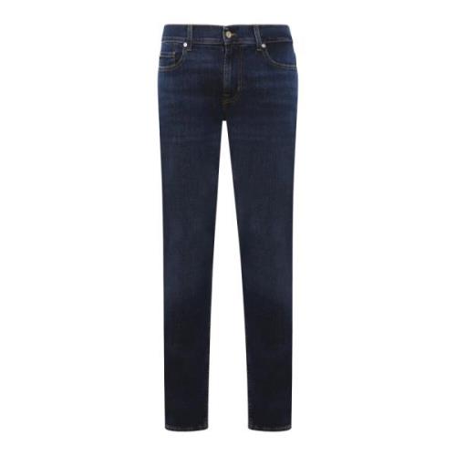 7 For All Mankind Slim-fit Jeans Blue, Herr