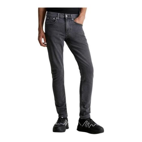 Calvin Klein Slim-fit Jeans Gray, Herr