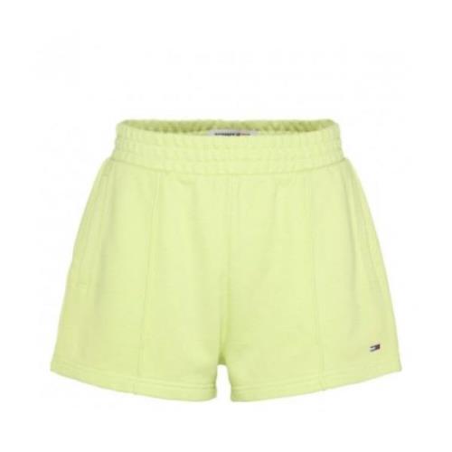 Tommy Jeans Short Shorts Yellow, Dam