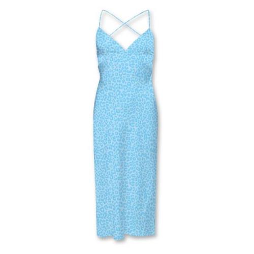 MC2 Saint Barth Midi Dresses Blue, Dam