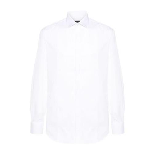 Emporio Armani Formal Shirts White, Herr
