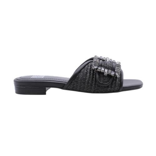 Bibi Lou Chic Sommarsliders Black, Dam