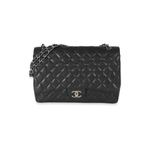 Chanel Vintage Pre-owned Laeder chanel-vskor Black, Dam