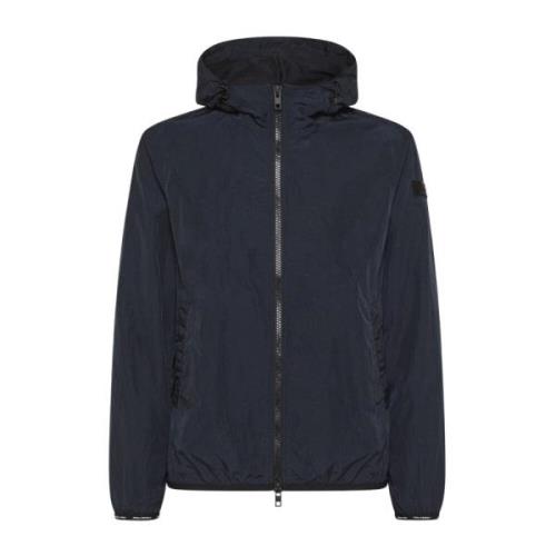 Peuterey Lättvikts Nylon Bomber Blue, Herr