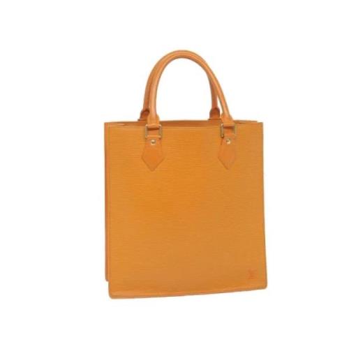 Louis Vuitton Vintage Pre-owned Laeder handvskor Orange, Dam