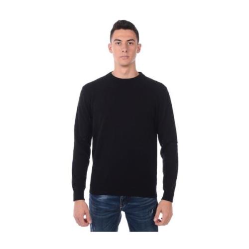 Daniele Alessandrini Sweatshirts Black, Herr