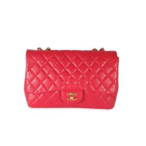 Chanel Vintage Pre-owned Laeder chanel-vskor Pink, Dam