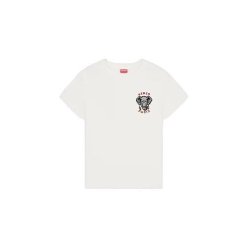 Kenzo T-Shirts Beige, Dam