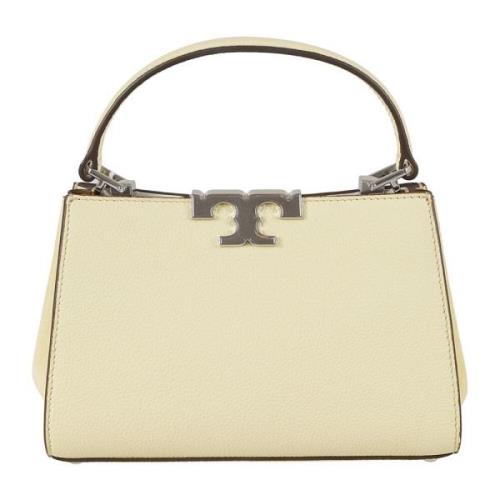 Tory Burch Eleanor Pebbled Mini Satchel Väska Yellow, Dam