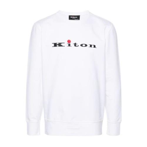 Kiton Sweatshirts White, Herr