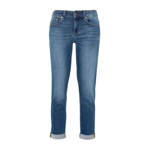 Liu Jo Cropped Jeans Blue, Dam