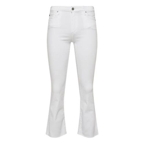 Adriano Goldschmied Flared Jeans White, Dam