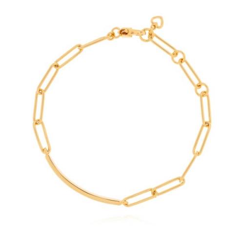 Kate Spade Graverat armband Yellow, Dam