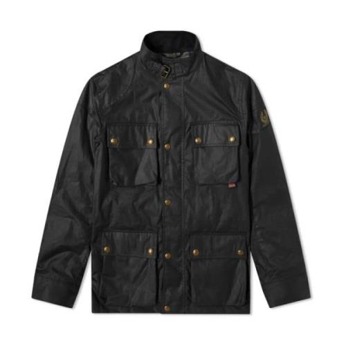 Belstaff Coats Black, Herr