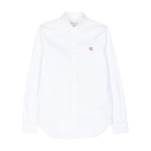 Maison Kitsuné Shirts White, Herr