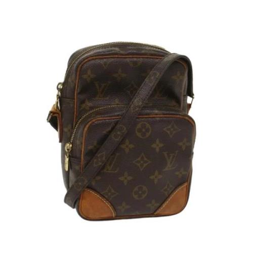 Louis Vuitton Vintage Pre-owned Canvas louis-vuitton-vskor Brown, Dam