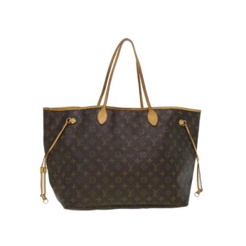 Louis Vuitton Vintage Pre-owned Laeder axelremsvskor Brown, Dam