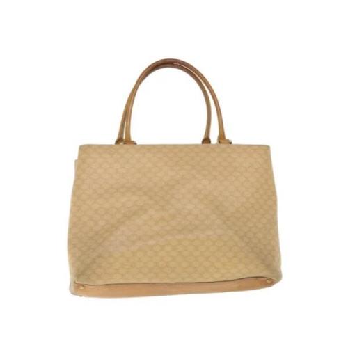 Celine Vintage Pre-owned Canvas celine-vskor Beige, Dam