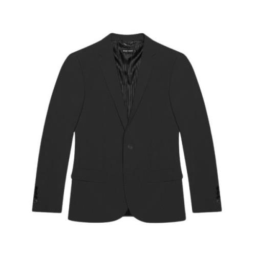 Antony Morato Bonnie Slim Fit Jacka i Tess Black, Herr