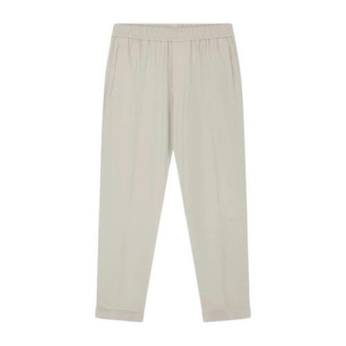 Olaf Hussein Straight Trousers Gray, Dam