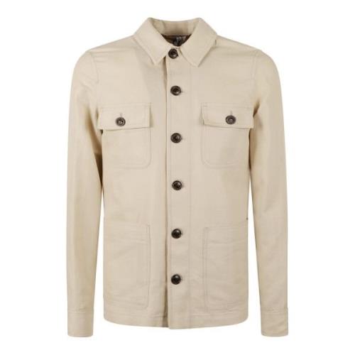 Jacob Cohën Casual Shirts Beige, Herr