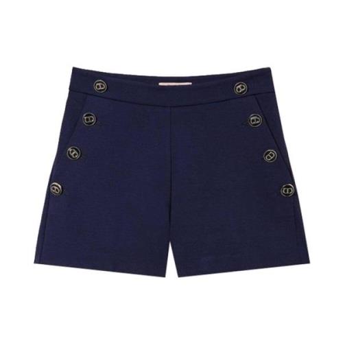 Twinset Short Shorts Blue, Dam