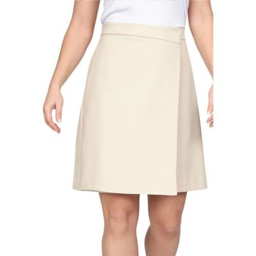 2-Biz Short Skirts Beige, Dam