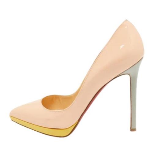 Christian Louboutin Pre-owned Pre-owned Laeder klackskor Pink, Dam