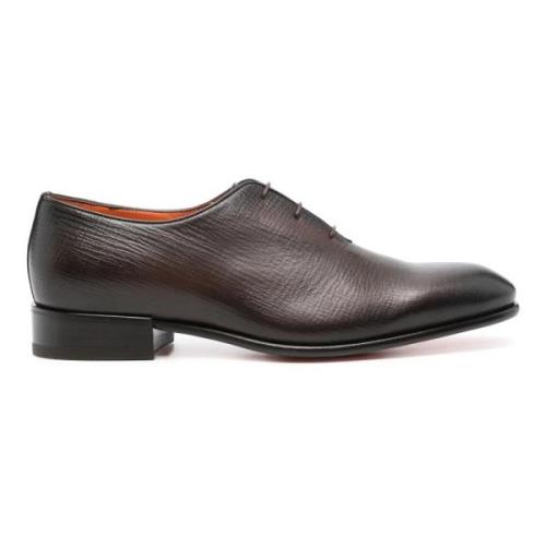 Santoni Business Shoes Brown, Herr