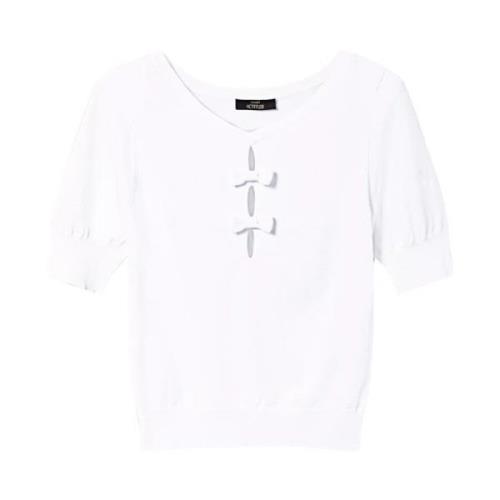 Actitude T-Shirts White, Dam