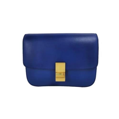 Celine Vintage Pre-owned Laeder celine-vskor Blue, Dam