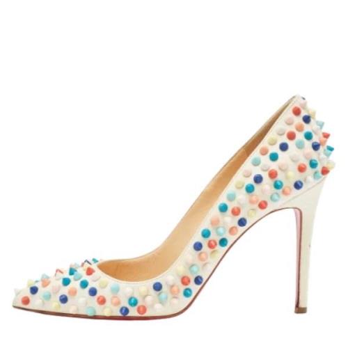 Christian Louboutin Pre-owned Pre-owned Laeder klackskor White, Dam