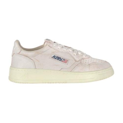 Autry Sneakers Beige, Dam