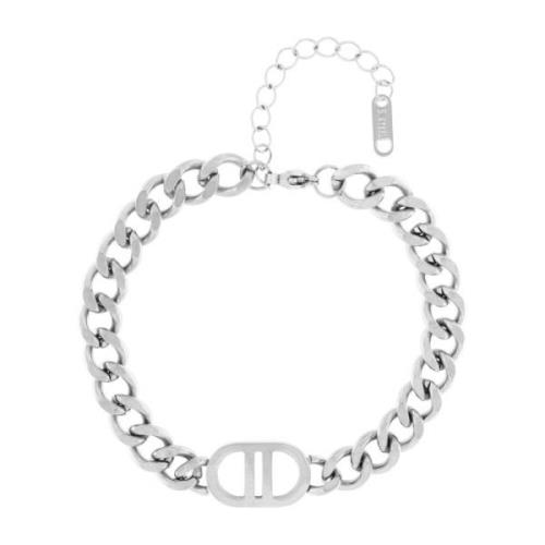 Dansk Copenhagen Courage Vattentät Silverpläterat Armband Gray, Dam