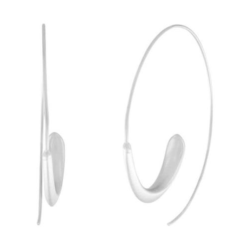 Dansk Copenhagen Earrings Gray, Dam