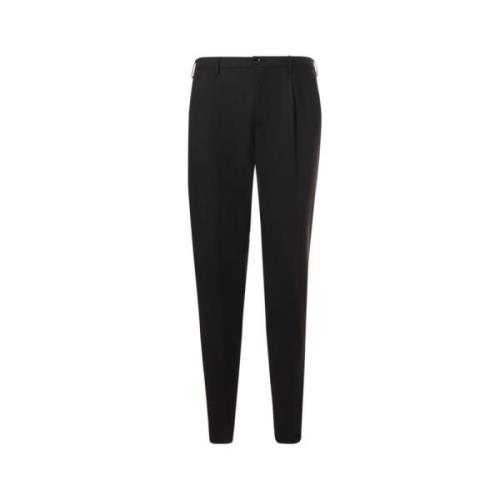 Incotex Suit Trousers Black, Herr