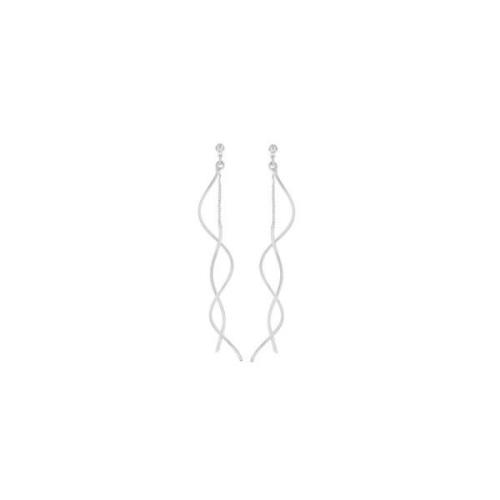 Dansk Copenhagen Earrings Gray, Dam