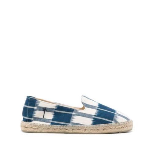 Manebí Platta Bomull Espadriller Blue, Herr