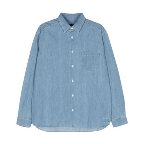 A.p.c. Shirts Blue, Herr