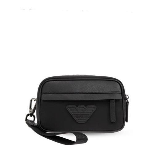 Emporio Armani Clutches Black, Herr