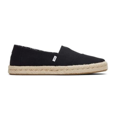 Toms Espadrilles Black, Herr