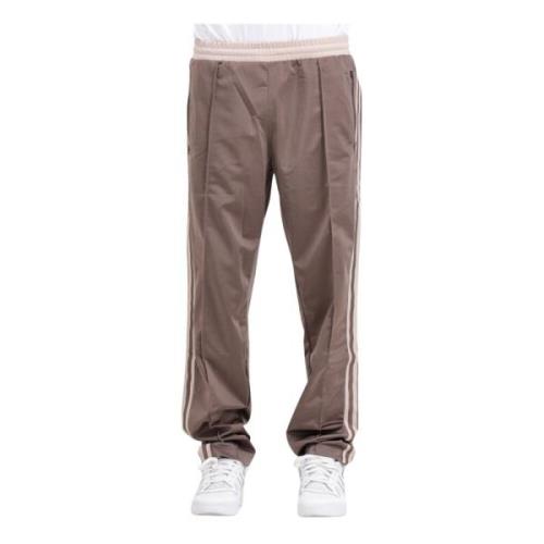 Adidas Originals Brun Track Pants med dragkedjefickor Brown, Herr