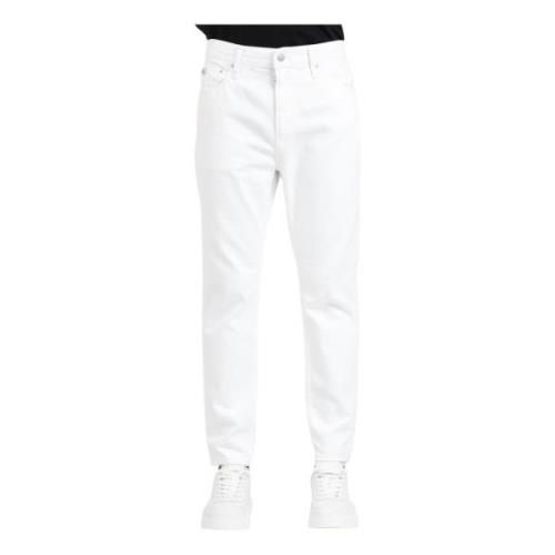 Calvin Klein Jeans Slim-fit Jeans White, Herr