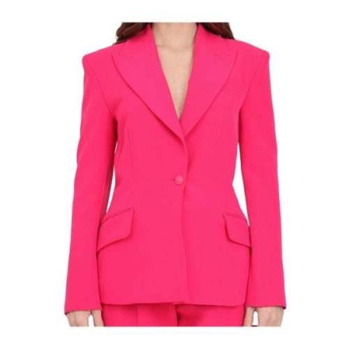 Versace Jeans Couture Fuchsia Blazer för Kvinnor Pink, Dam