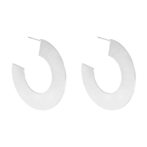 Dansk Copenhagen Earrings Gray, Dam