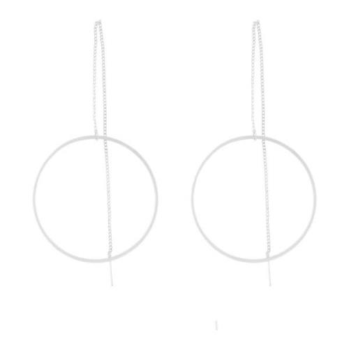 Dansk Copenhagen Earrings Gray, Dam