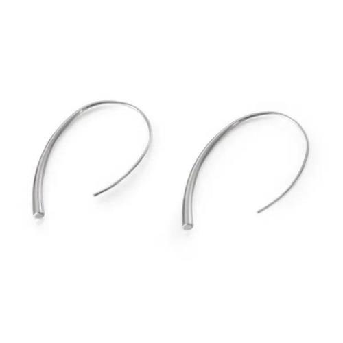 Dansk Copenhagen Earrings Gray, Dam