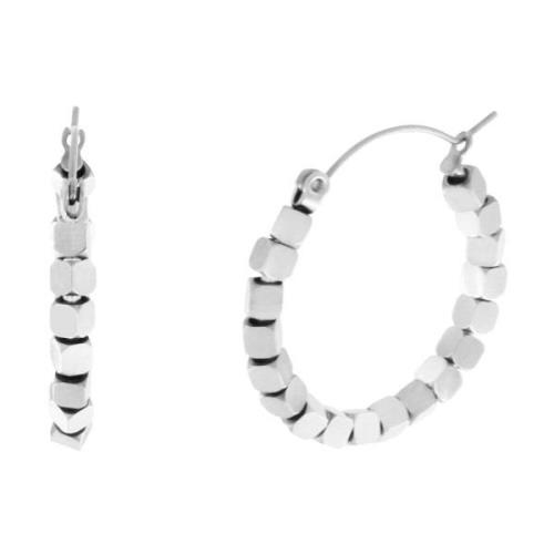 Dansk Copenhagen Earrings Gray, Dam